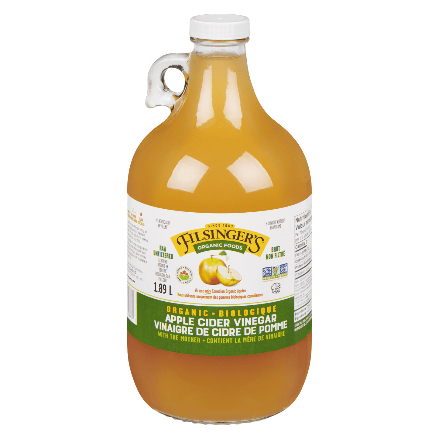 Filsingers Apple Cider Vinegar 1.89L