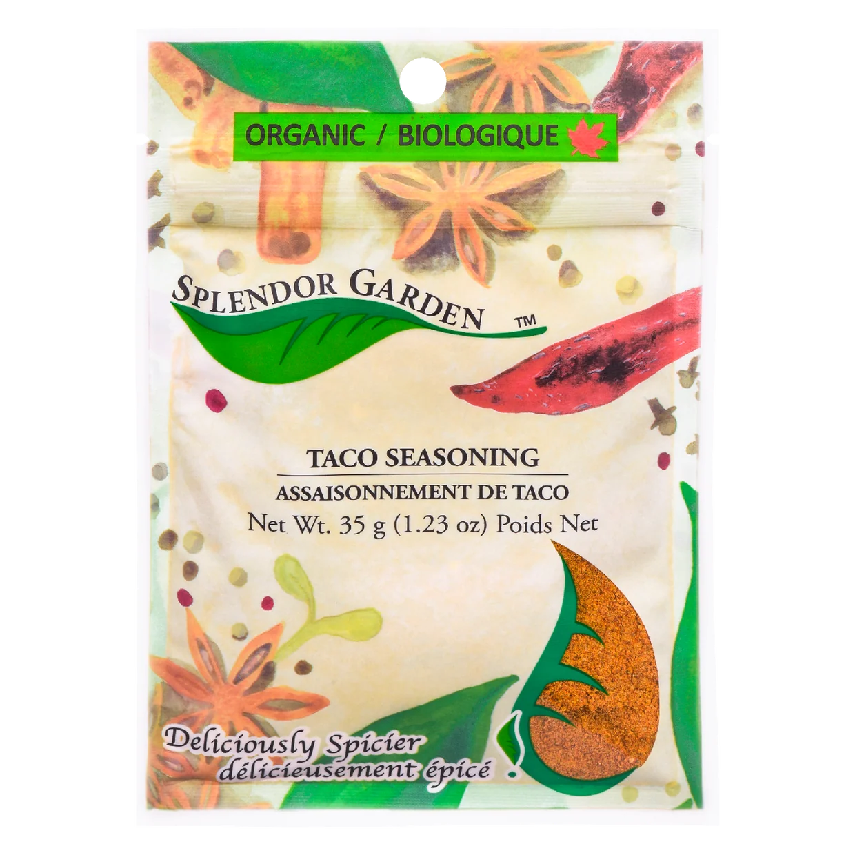 Splendor Garden Taco Seasoning 35g