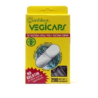 Northbest Vegicaps Empty "0" 200 Caps