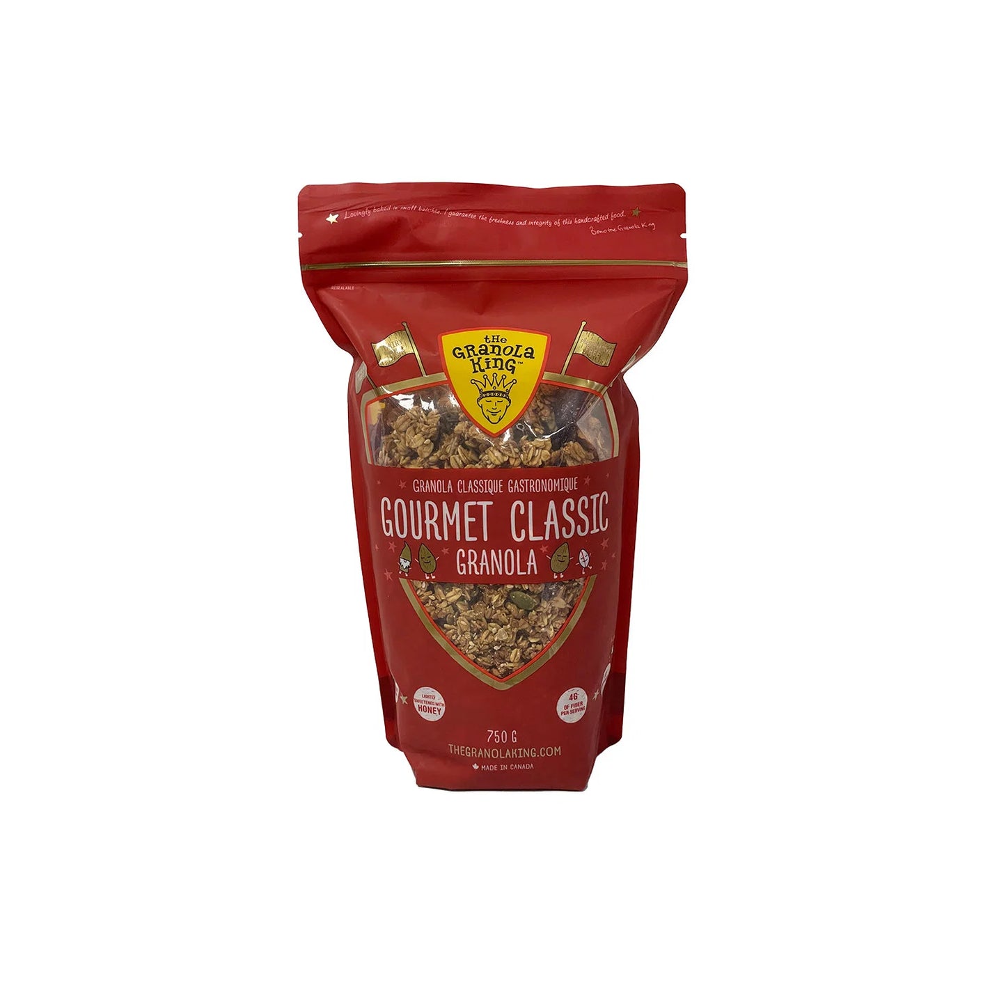 The Granola King Granola Gourmet Classic 750 g