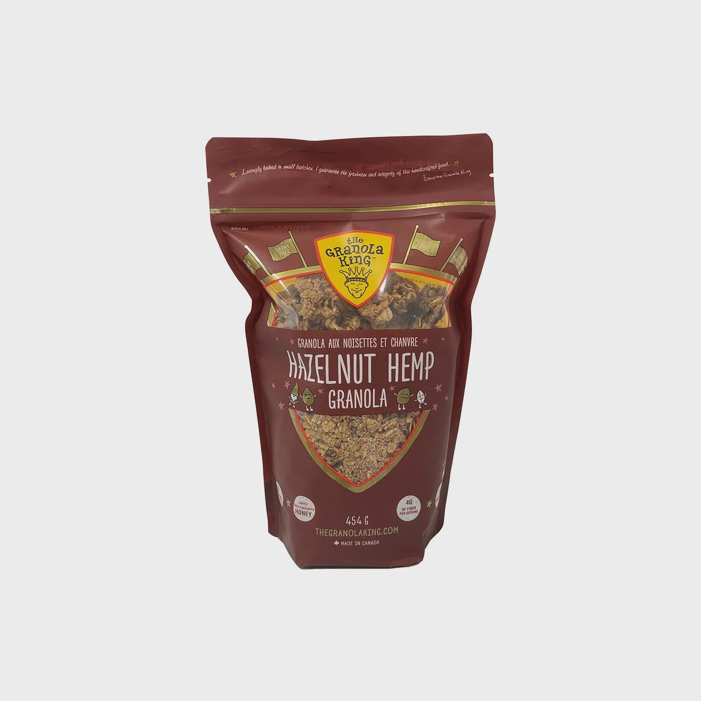 The Granola King Granola Hazelnut Hemp 454 g