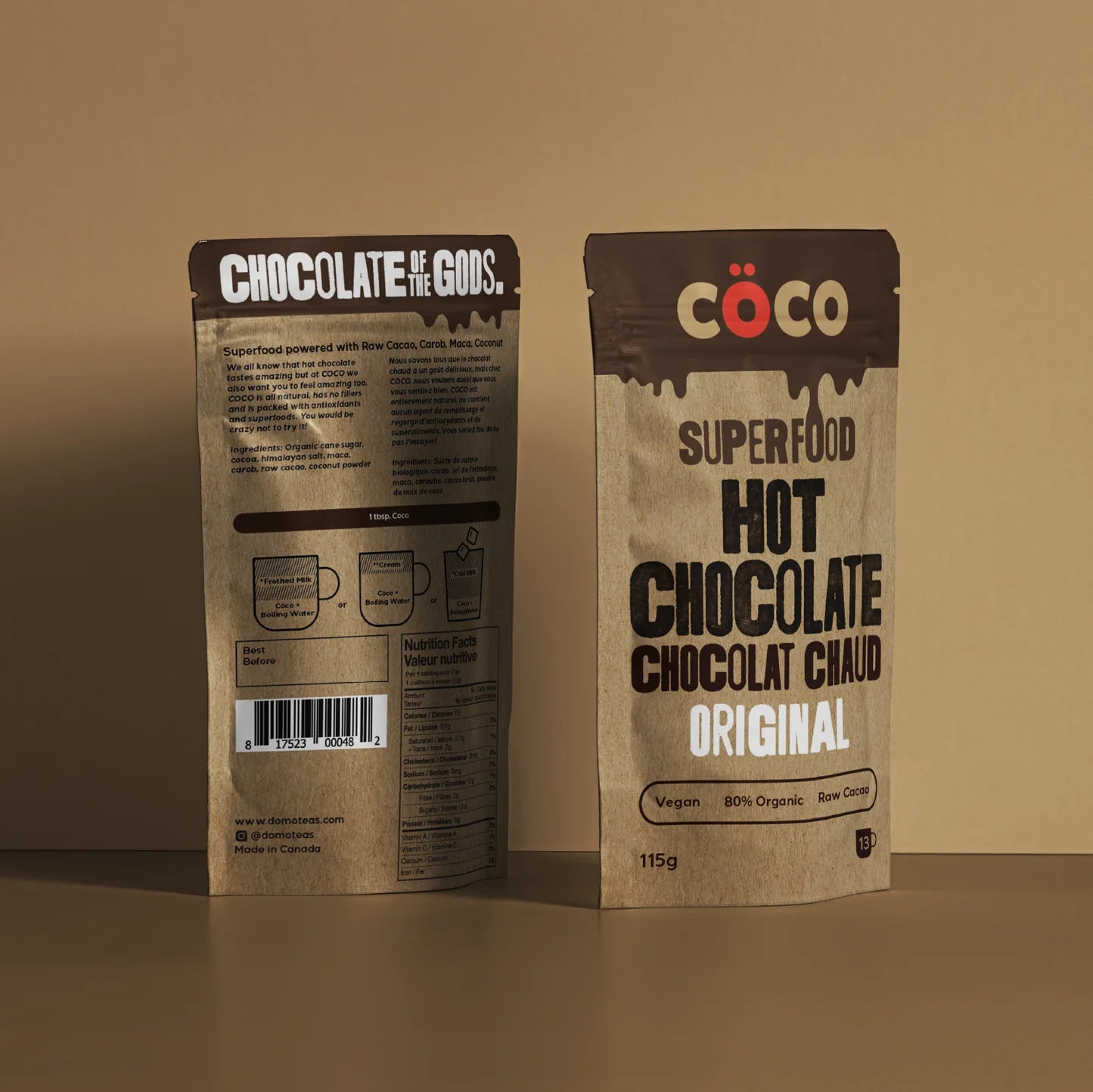 COCO Superfood Hot Chocolate 115 g