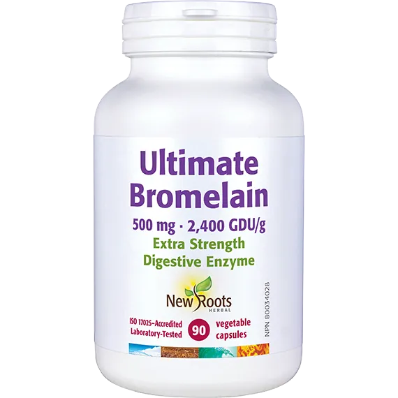 New Roots Ultimate Bromelain 500 mg 90 caps