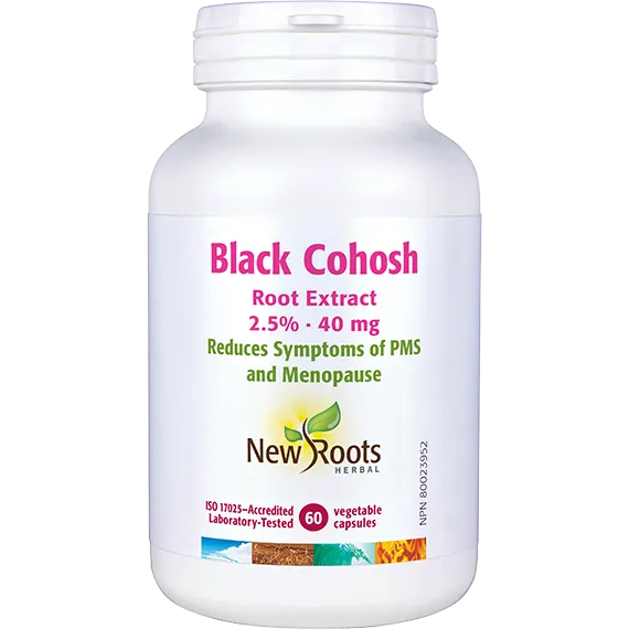 New Roots Black Cohosh 60 Caps