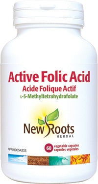 New Roots Active Folic Acid capsules