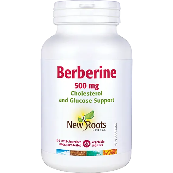 New Roots Berberine 500 mg 60 caps