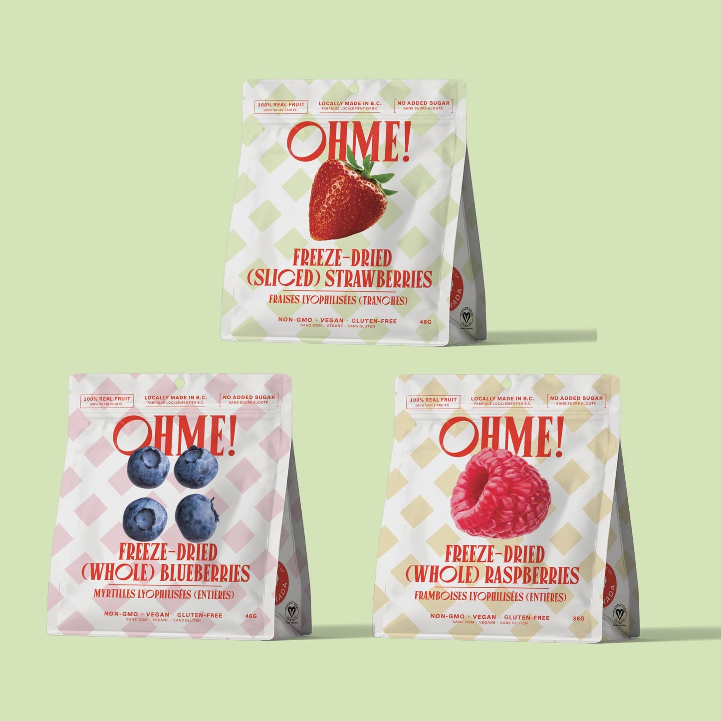 OHME! Freeze-Dried Fruit Assorted
