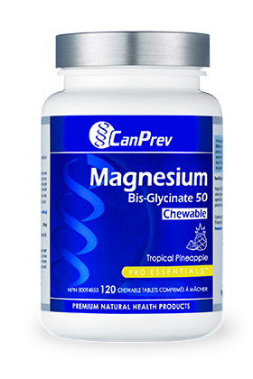 CanPrev Magnesium Bis-Glycinate Chewable Tropical