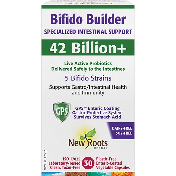 New Roots Probiotic Bifido Builder 42 Billion+ 30 caps