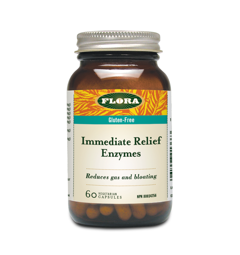 Flora Enzyme Immediate Relief 60 capsules