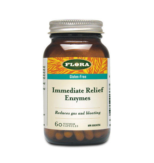 Flora Enzyme Immediate Relief  60 Caps