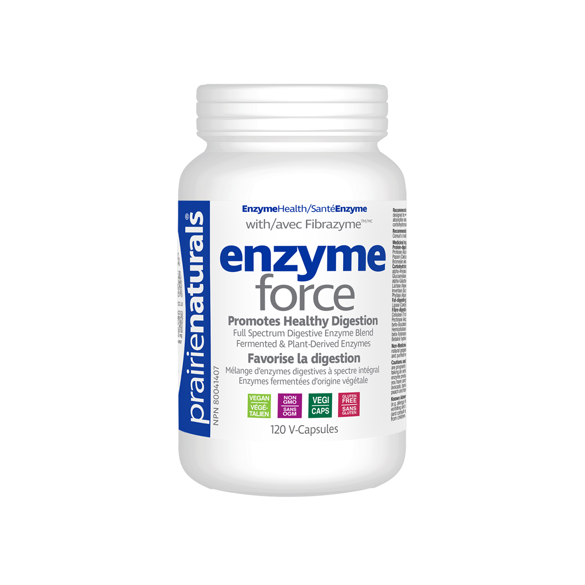 Prairie Naturals Enzyme Force 120 caps