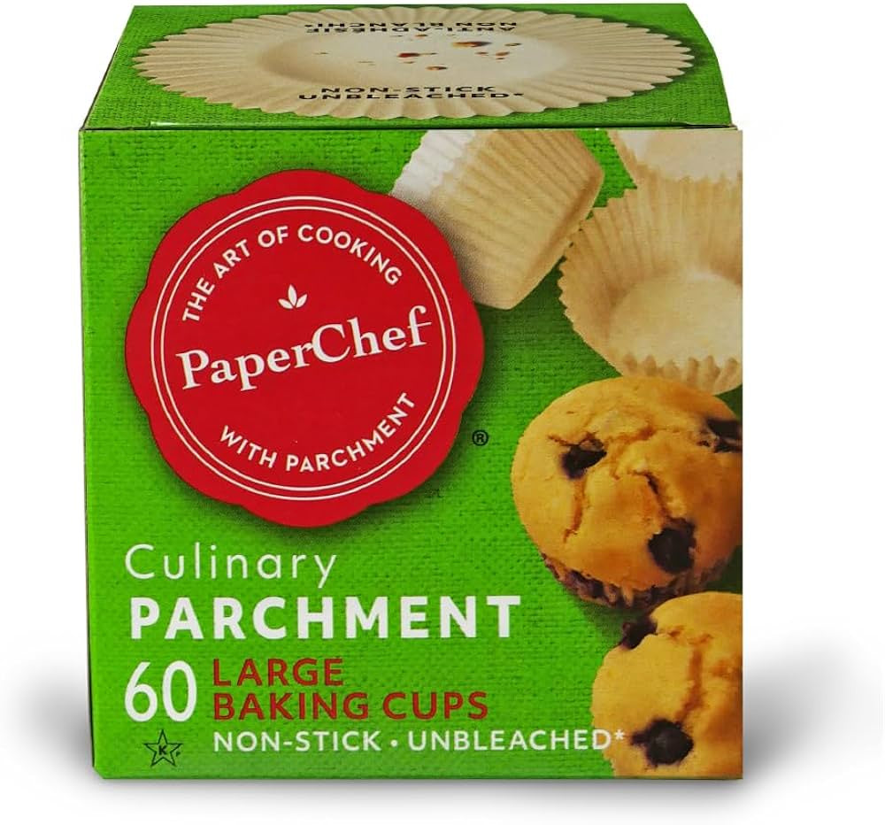 Paper Chef Baking Cups Large 60 pack