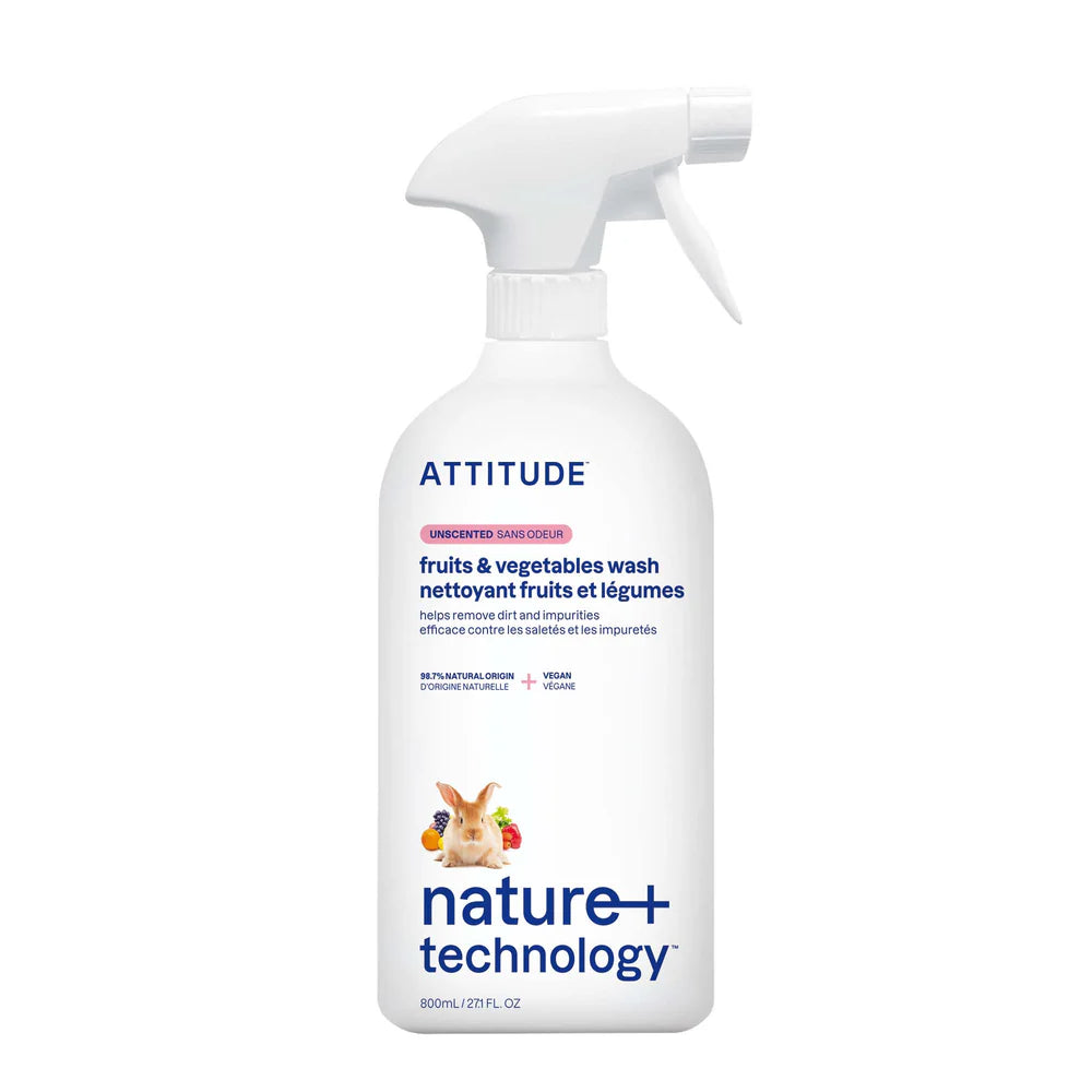 Attitude Fruit & Veggie Wash 800 ml