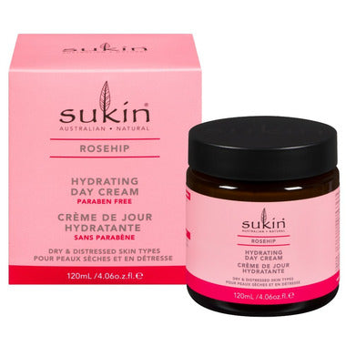 Sukin Rosehip Hydrating Day Cream 120ml