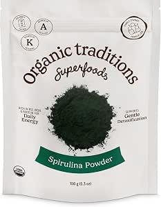 Organic Traditions Spirulina Powder 150g
