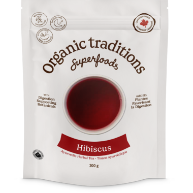 Organic Traditions Tea Hibiscus Loose 200g