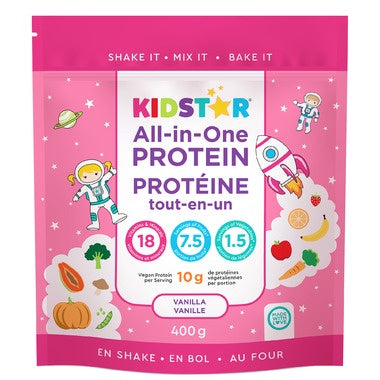 Kidstar All-in-One Vegan Protein Powder Vanilla 400g