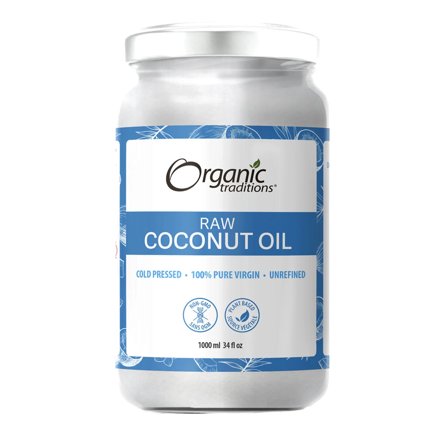 Organic Traditions Coconut Oil 1000 ml