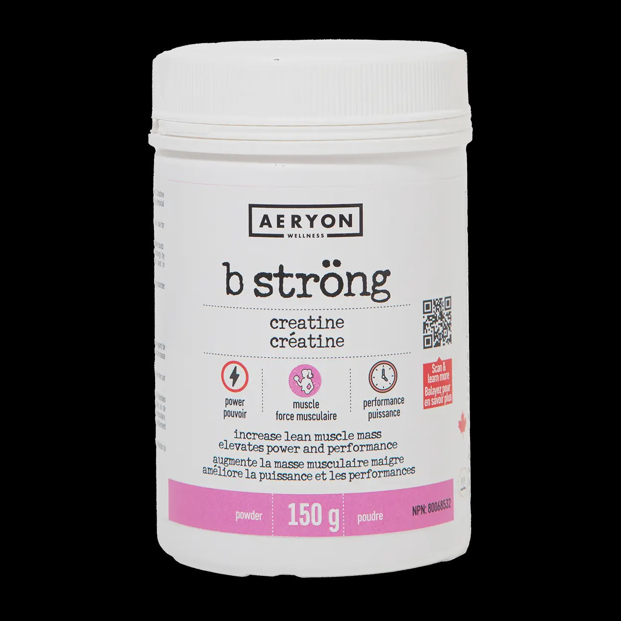 Aeryon Wellness B Strong Creatine 150g