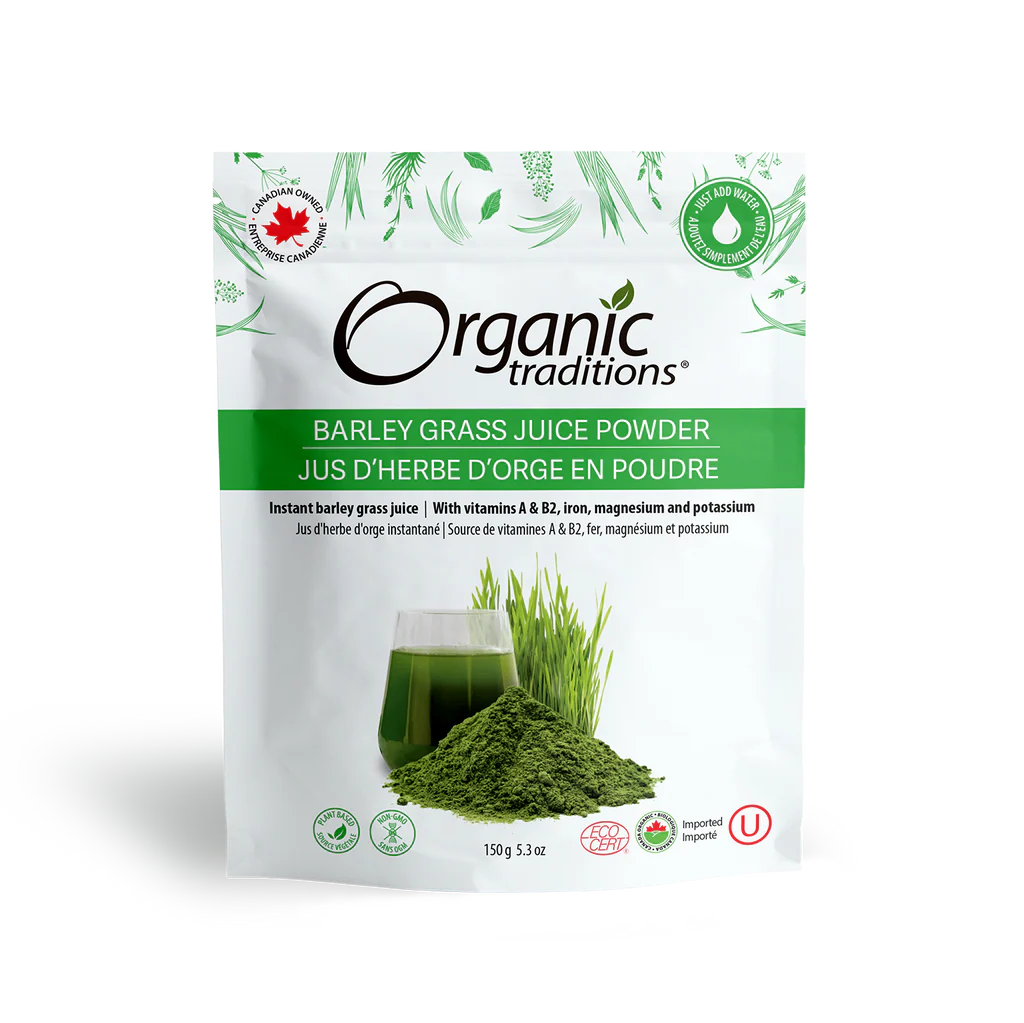 Organic Traditions Barley Grass Juice Powder
