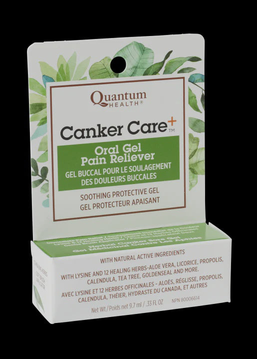 Quantum Canker Care+ Oral Gel Pain Reliever 9.7ml