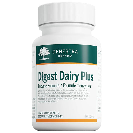 Genestra Digest Dairy Plus 60 caps