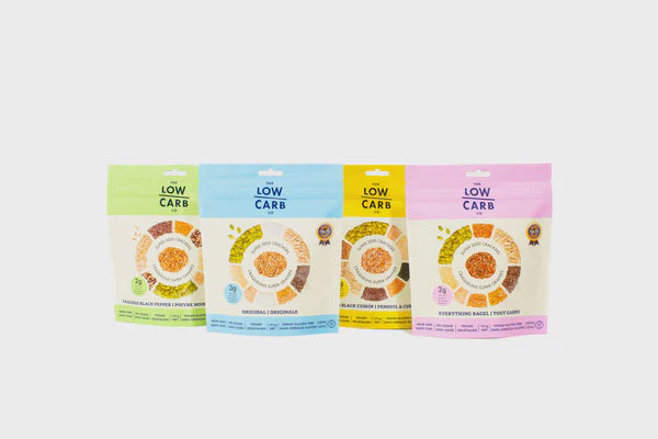 The Low Carb Co Super Seed Crackers 101 g