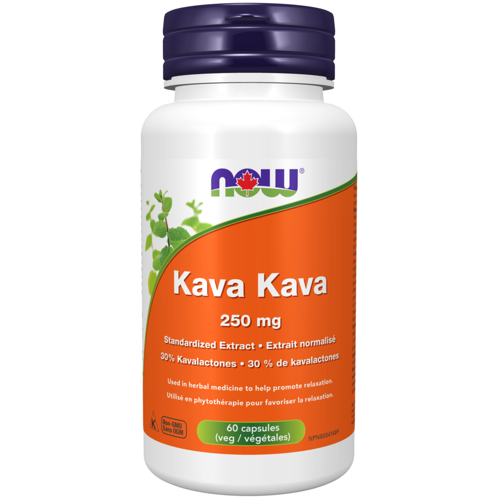 Now Kava Kava 250 mg 60 Caps