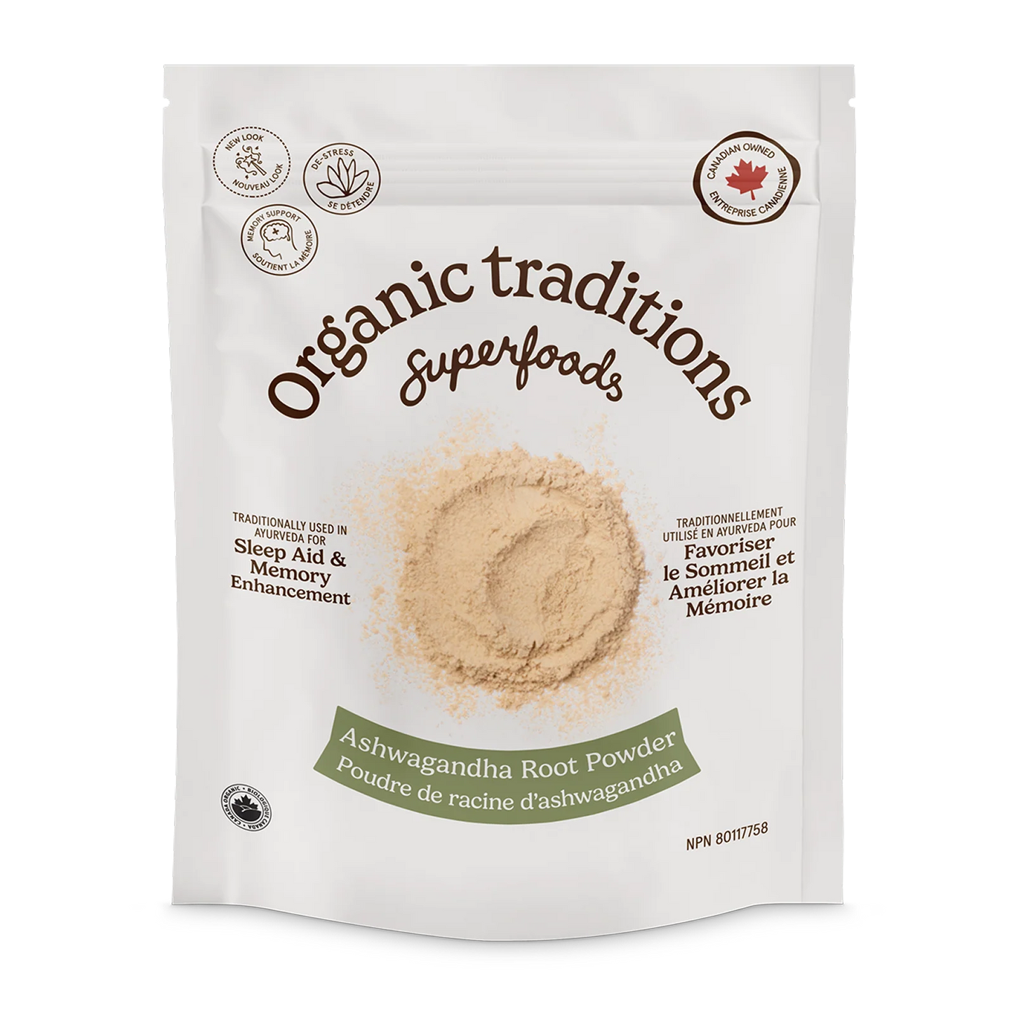 Organic Traditions Ashwagandha Root Powder 200g
