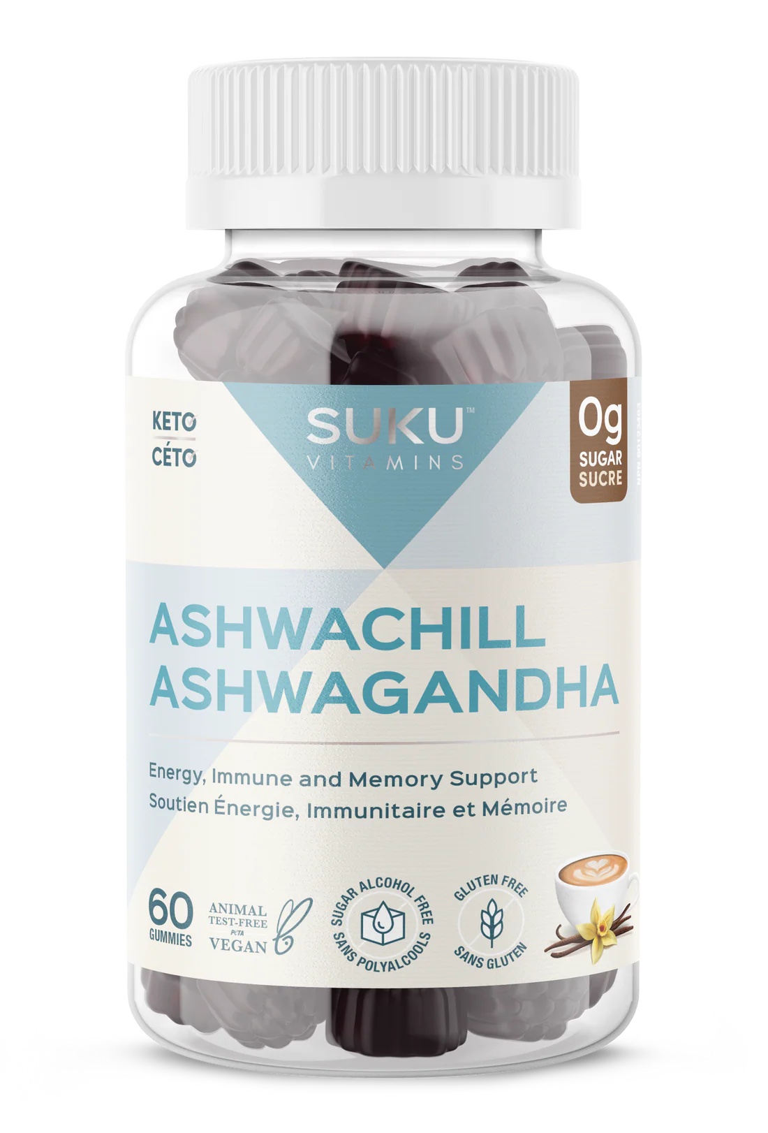 Suku Vitamins Ashwachill 60 Gummies