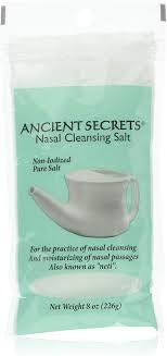 Ancient Secrets Nasal Cleansing Salt Bag 226g