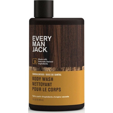 Every Man Jack Body Wash Travel Flask 90 ml