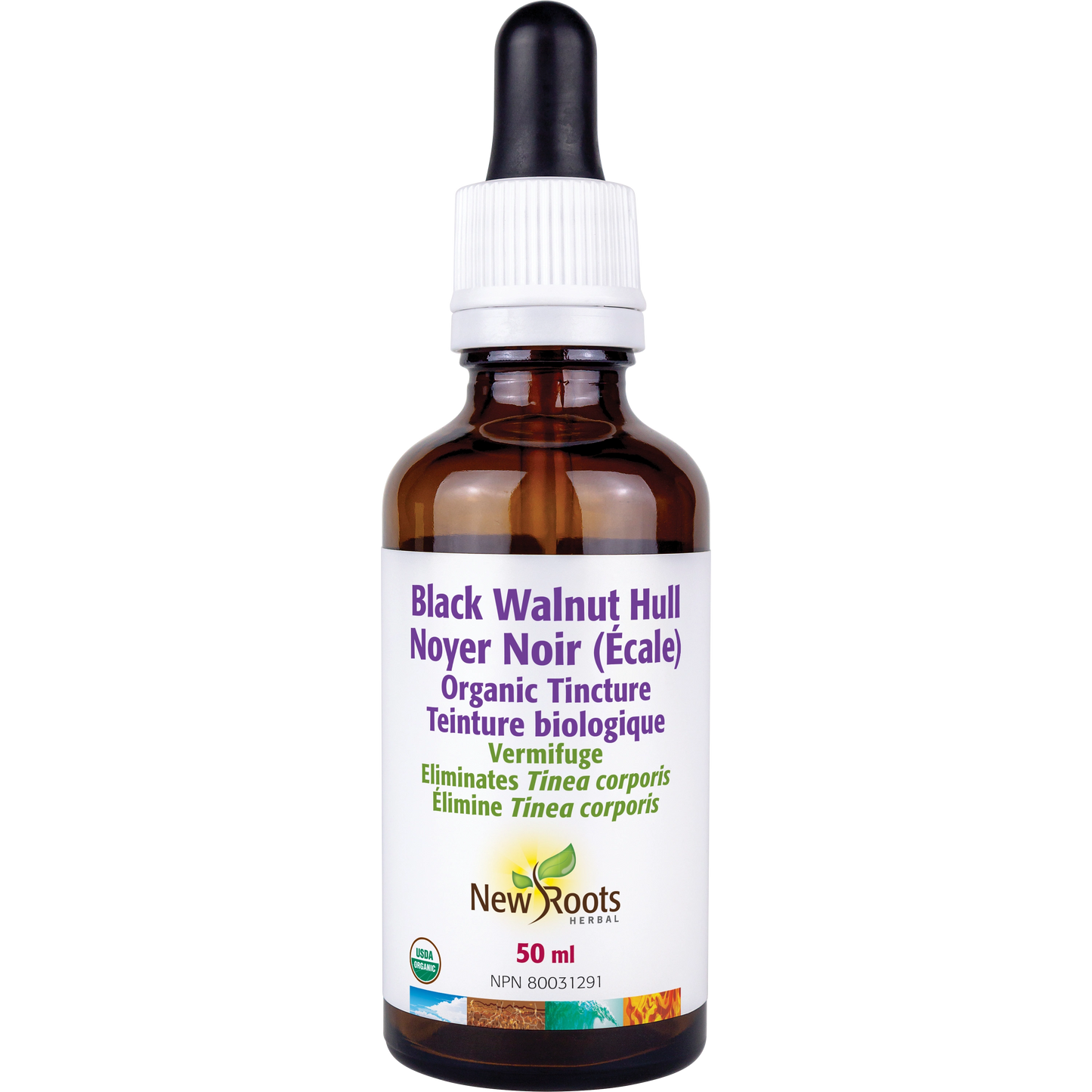 New Roots Black Walnut Hull Organic 50ml