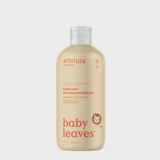 Attitude Baby Leaves Bubble Wash 473 ml