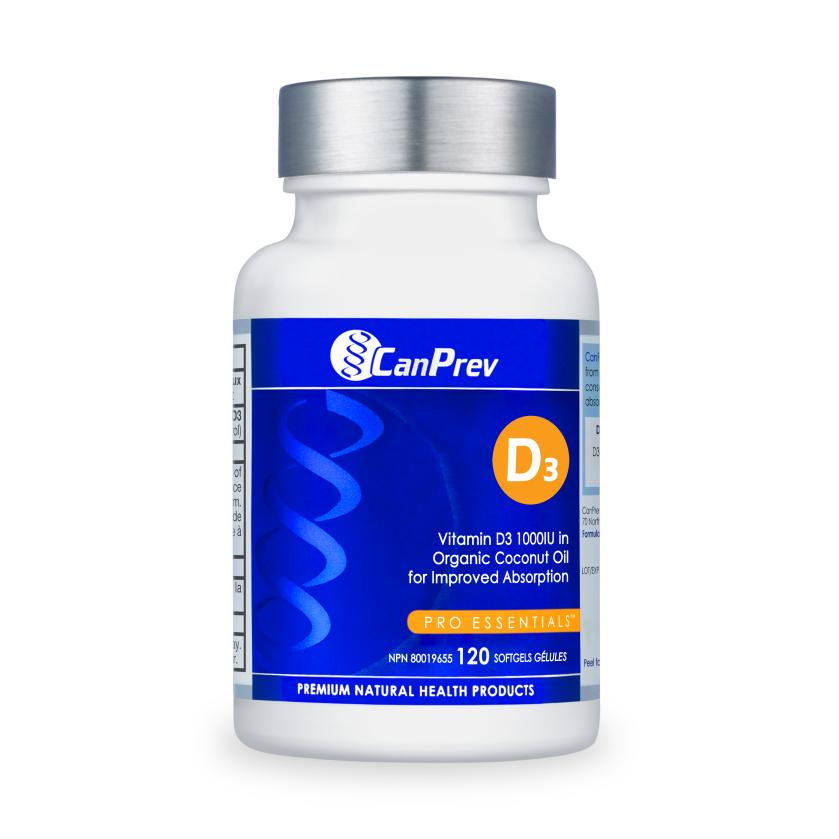 CanPrev D3 120 Softgels