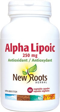 New Roots Alpha Lipoic Acid 250mg 60 Caps