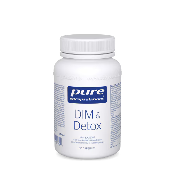 Pure Encapsulations DIM & Detox 60 caps