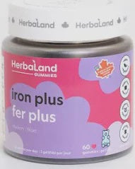 Herbaland Iron Plus 60 Gummy
