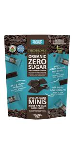 Theobroma Chocolate Organic Zero Sugar Mini's 90 g