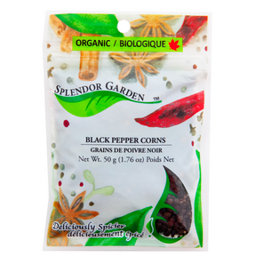 Splendor Garden Black Peppercorns 50g