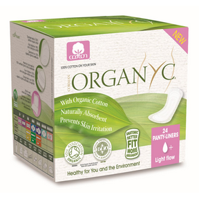 Organyc Panty Liners Light Flow Individually Wrapped