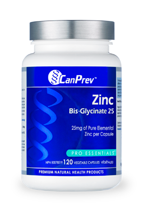 CanPrev Zinc Bis-Glycinate 120 caps