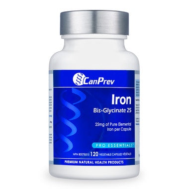 CanPrev Iron Bis-Glycinate 120 caps