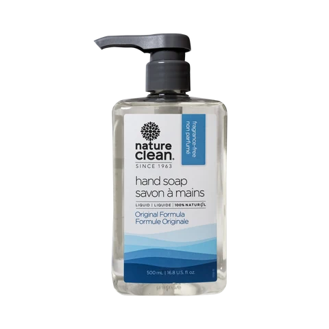 Nature Clean Hand Soap Unscented 500 ml