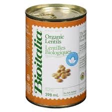 Bioitalia Organic Lentils 398 ml