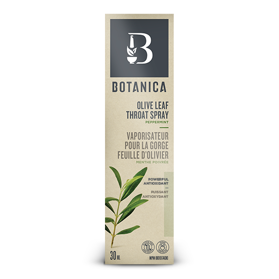Botanica Olive Leaf Throat Spray Peppermint 30 ml