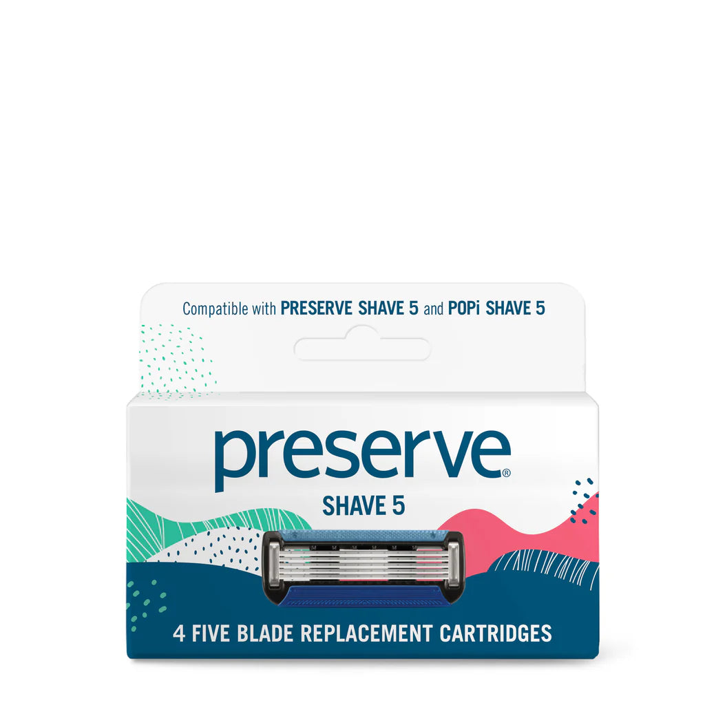 Preserve Shave 5 Replacement Blades 4 Pack