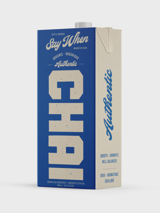 Say When Organic Chai Concentrate 946ml