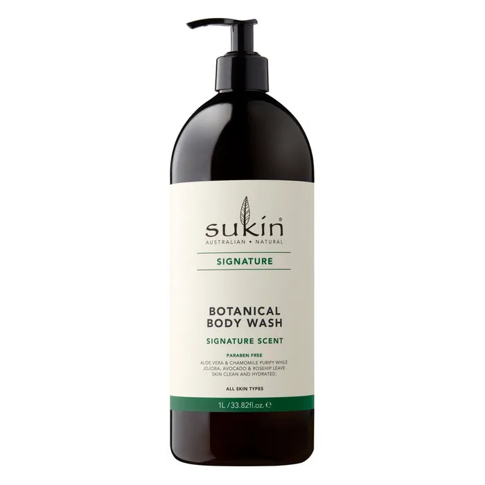 Sukin Signature Botanical Body Wash 1L